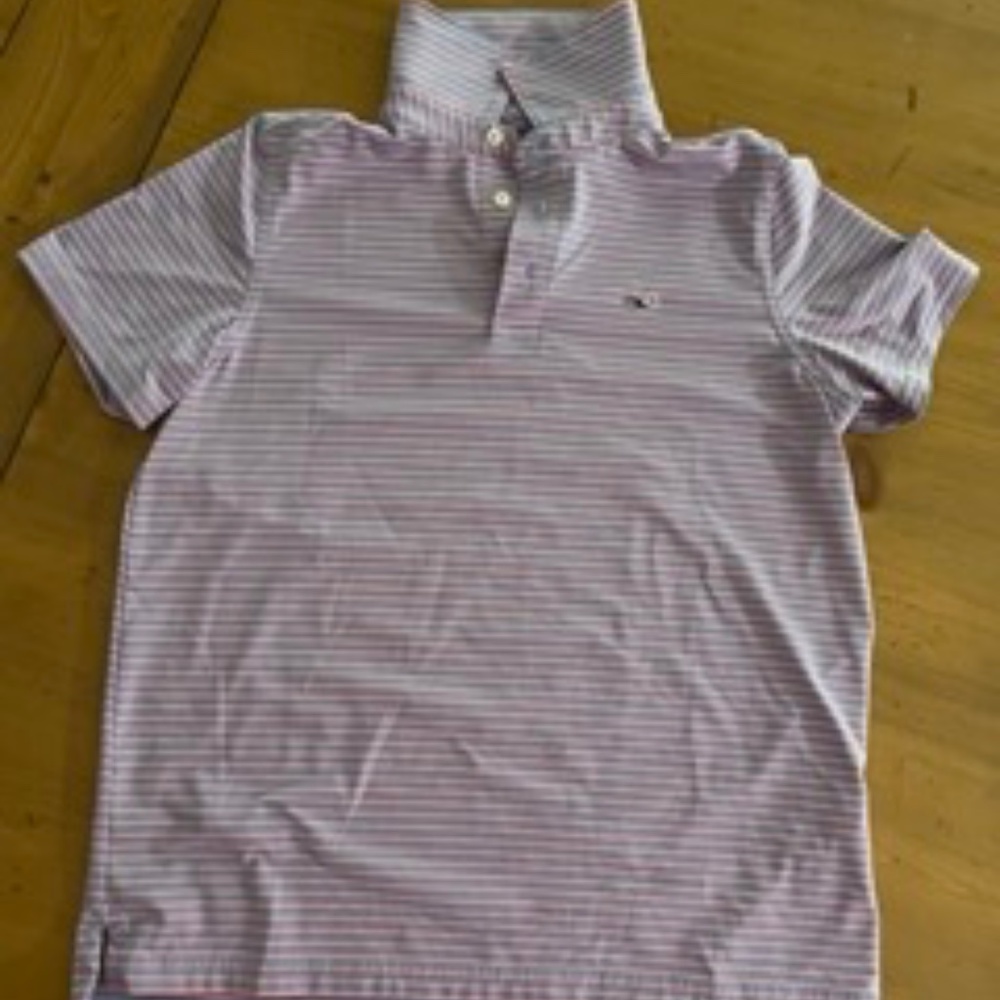Vineyard Vines Sankaty Boys Polo Size M